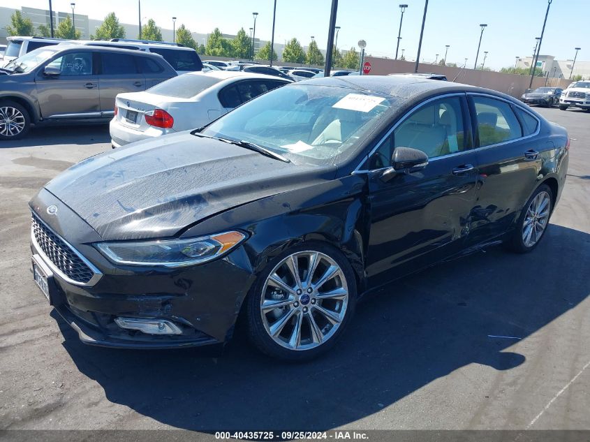 2017 FORD FUSION TITANIUM - 3FA6P0D98HR231941