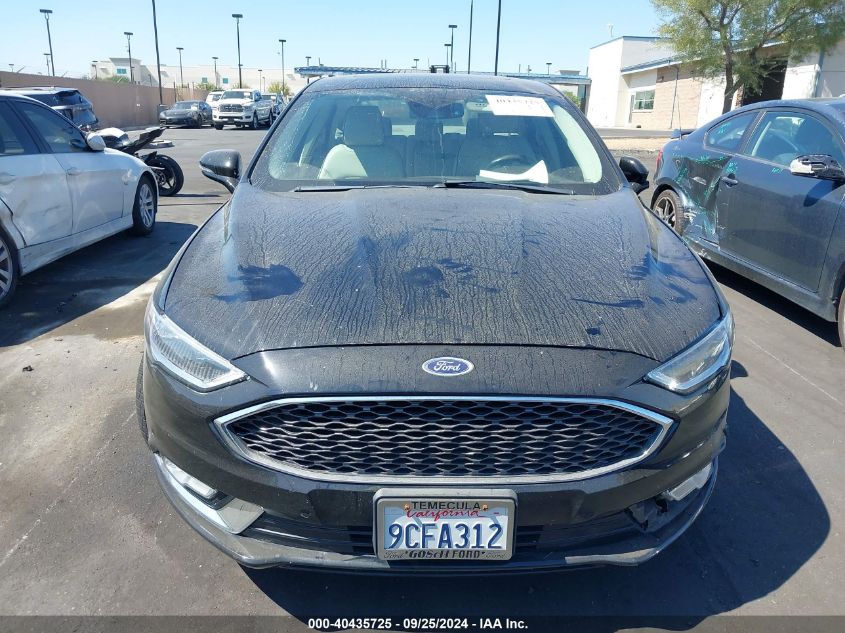 2017 FORD FUSION TITANIUM - 3FA6P0D98HR231941