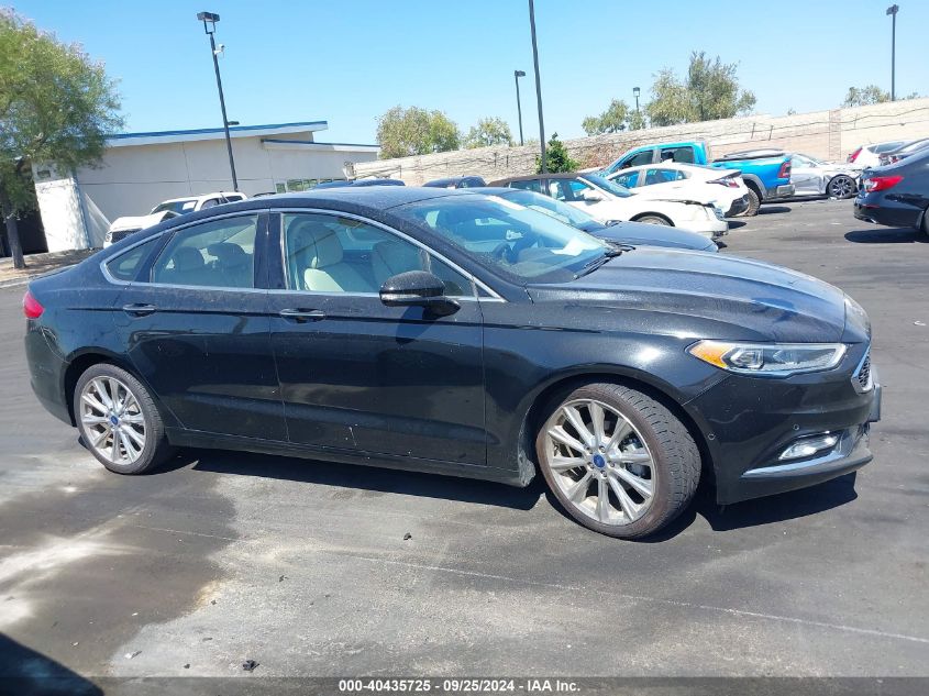 2017 FORD FUSION TITANIUM - 3FA6P0D98HR231941