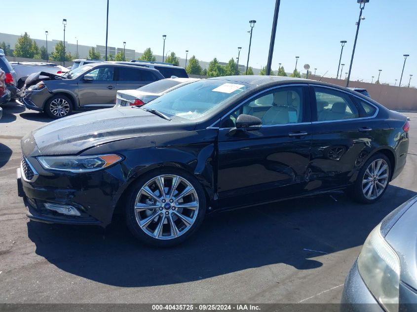 2017 FORD FUSION TITANIUM - 3FA6P0D98HR231941