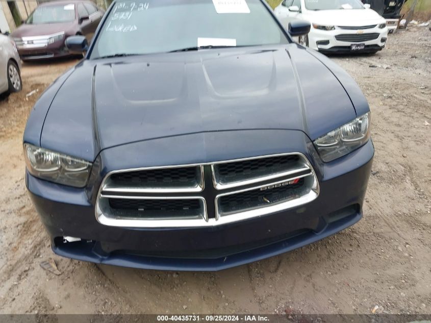 2013 Dodge Charger Se VIN: 2C3CDXBGXDH600681 Lot: 40435731