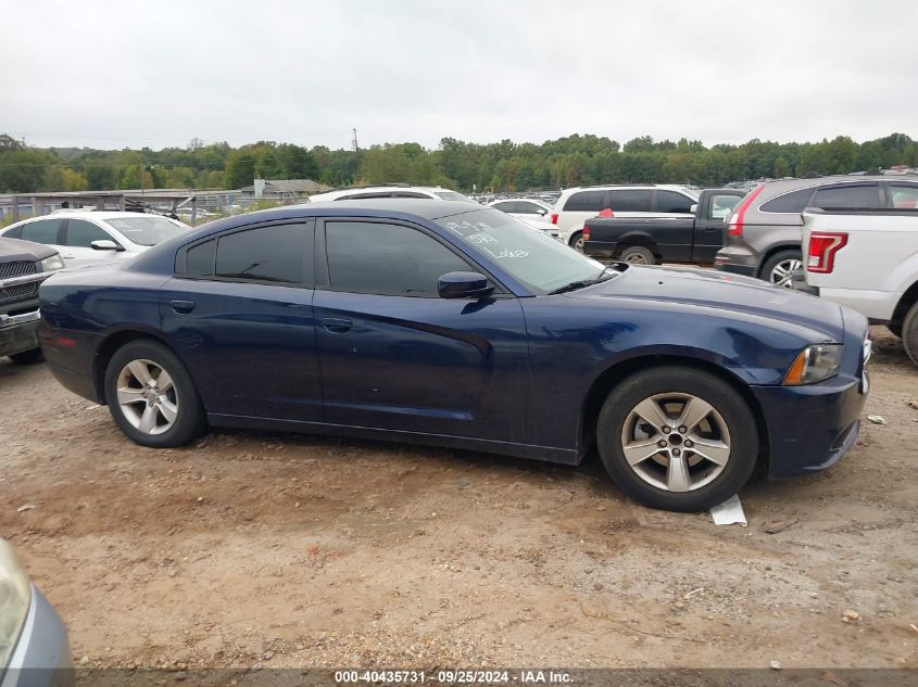 2013 Dodge Charger Se VIN: 2C3CDXBGXDH600681 Lot: 40435731