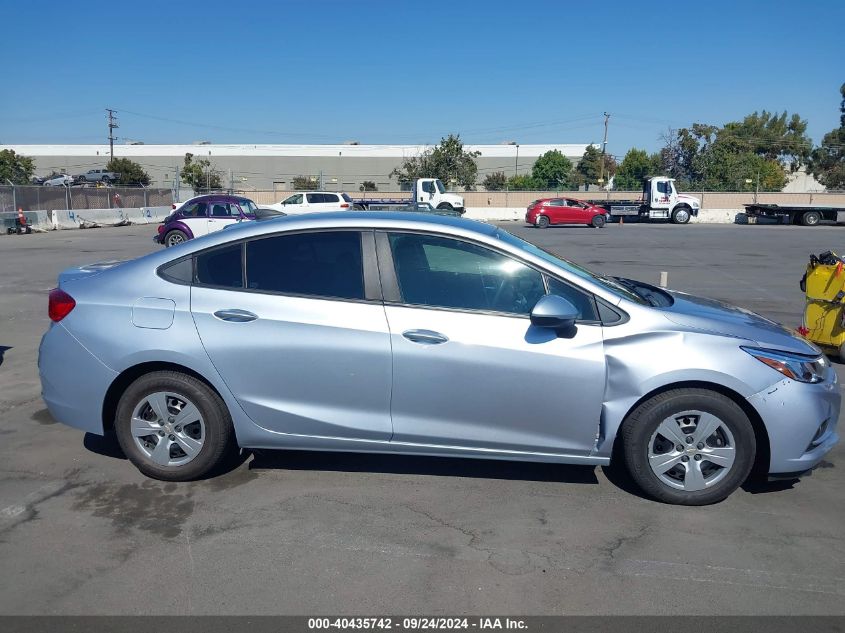 2018 Chevrolet Cruze Ls Auto VIN: 1G1BC5SM1J7197677 Lot: 40435742