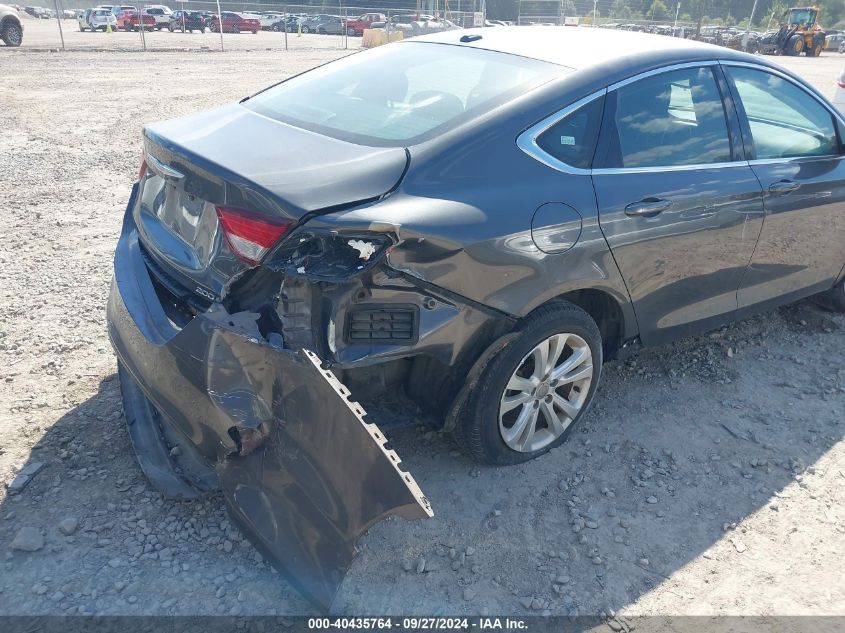 2015 Chrysler 200 Limited VIN: 1C3CCCAB9FN649639 Lot: 40435764