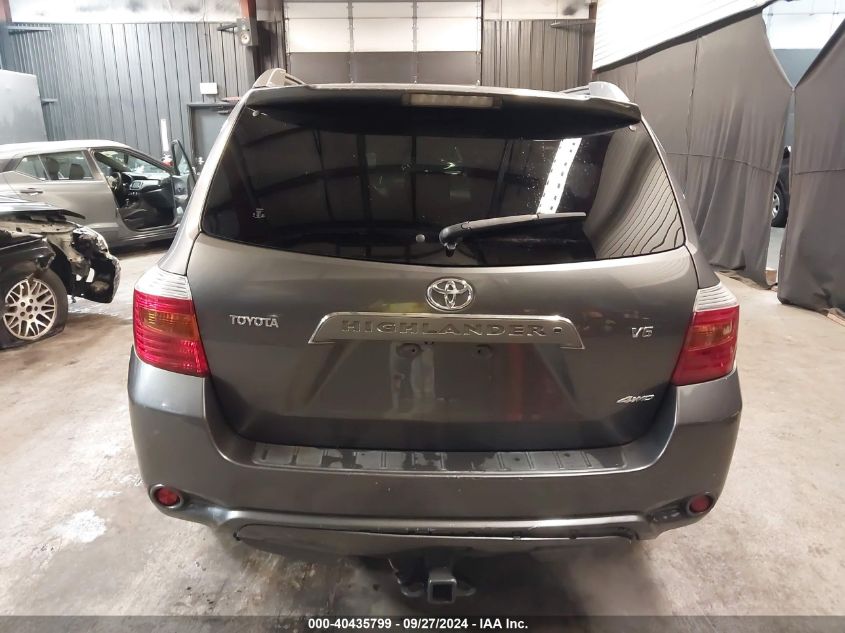 2008 Toyota Highlander Sport VIN: JTEES43A582102448 Lot: 40435799