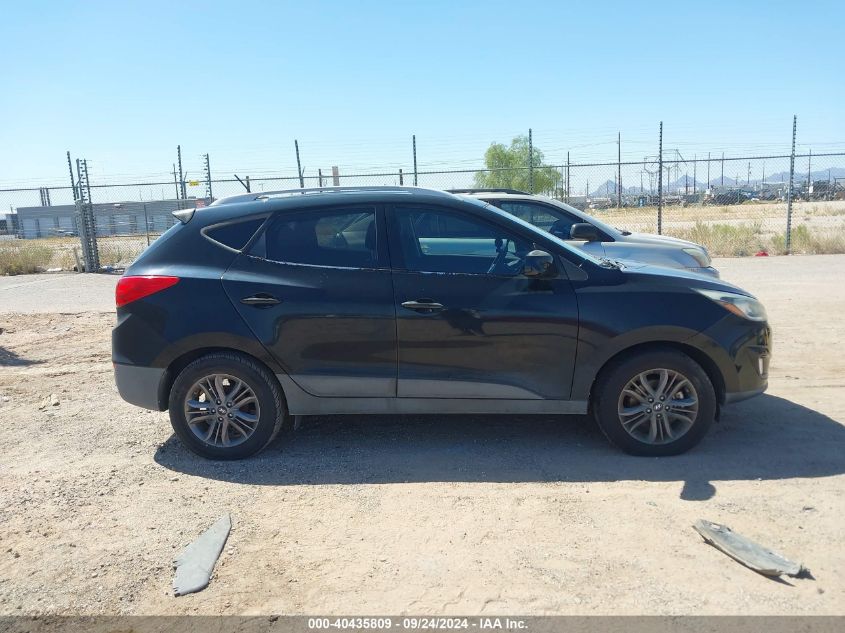 2014 Hyundai Tucson Se VIN: KM8JU3AG9EU896235 Lot: 40435809