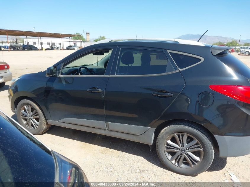 2014 Hyundai Tucson Se VIN: KM8JU3AG9EU896235 Lot: 40435809