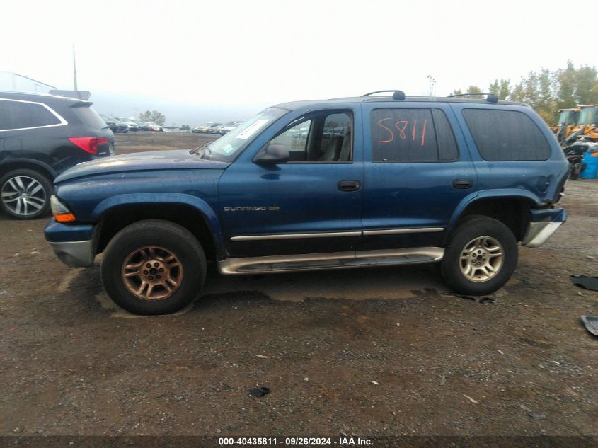 2001 Dodge Durango VIN: 1B4HS28N61F531854 Lot: 40435811