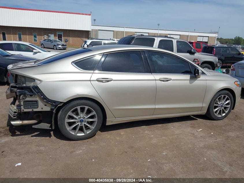 VIN 3FA6P0HD4HR290922 2017 FORD FUSION SE