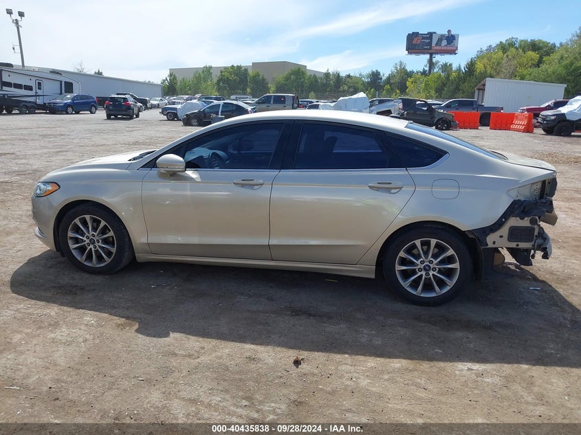 VIN 3FA6P0HD4HR290922 2017 FORD FUSION SE