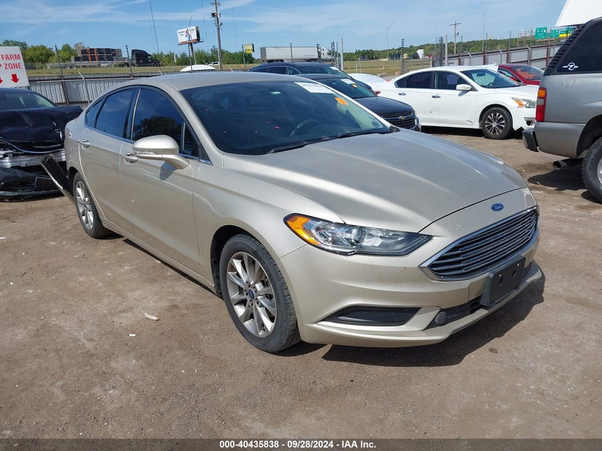 VIN 3FA6P0HD4HR290922 2017 FORD FUSION SE