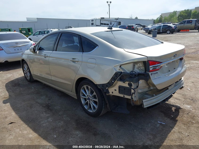 VIN 3FA6P0HD4HR290922 2017 FORD FUSION SE