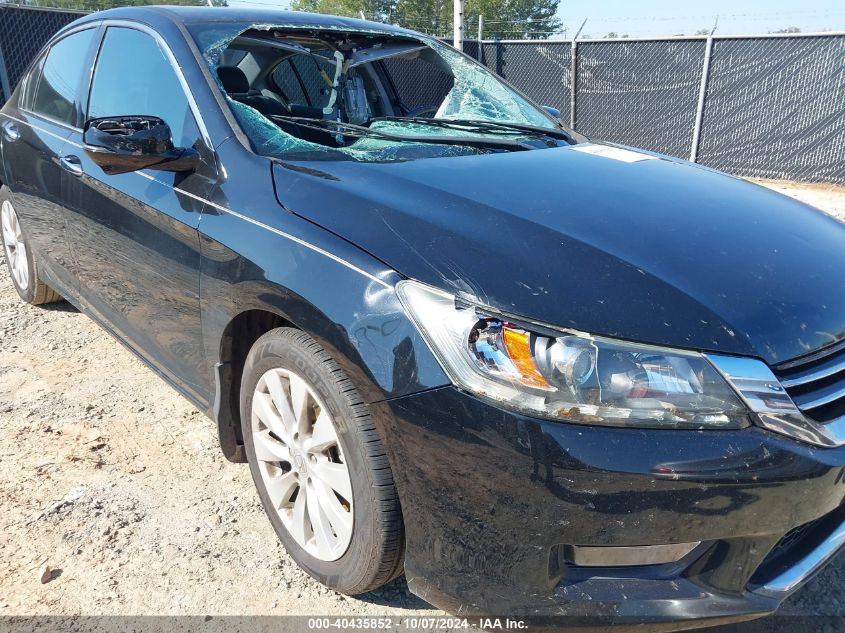 1HGCR3F80EA018714 2014 Honda Accord Ex-L V-6