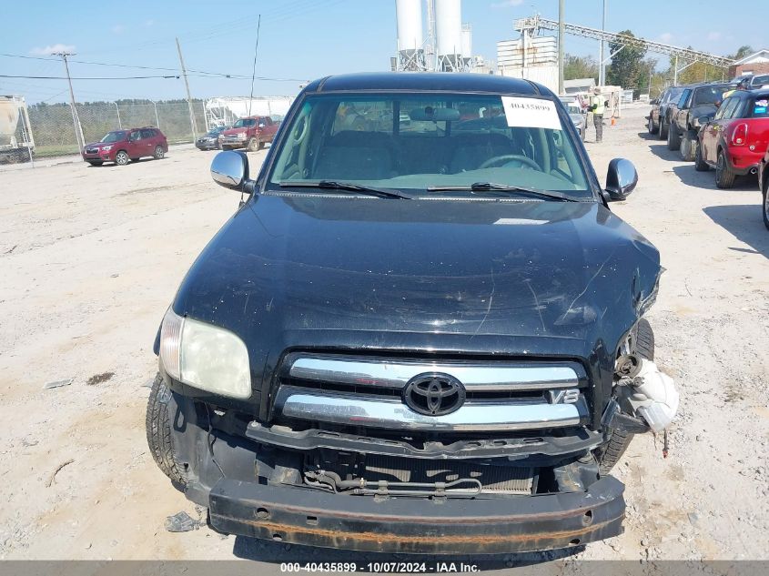 2005 Toyota Tundra Sr5 V8 VIN: 5TBBT44115S459321 Lot: 40435899