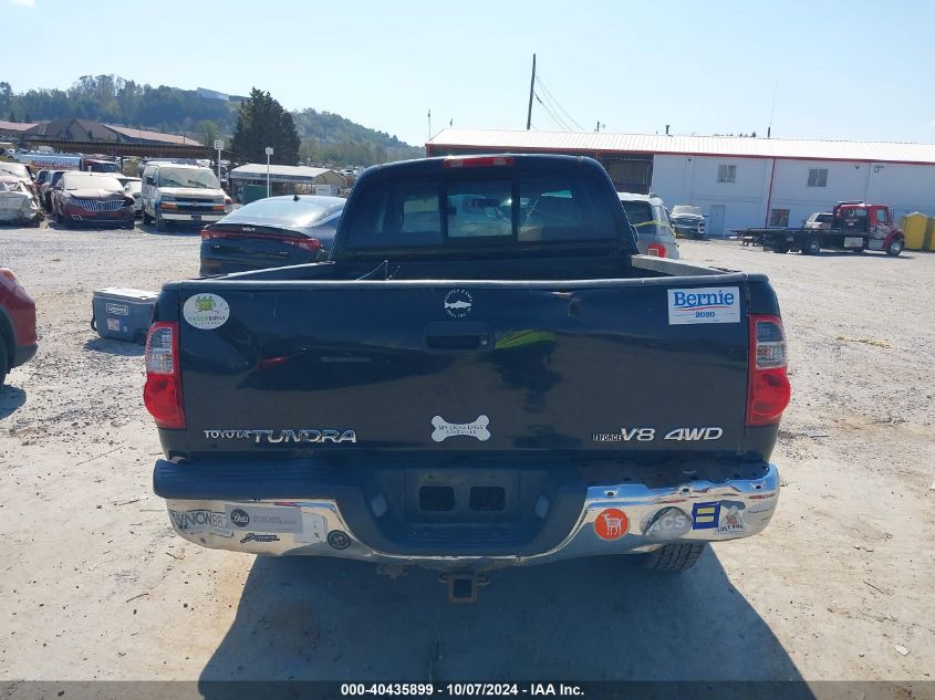 2005 Toyota Tundra Sr5 V8 VIN: 5TBBT44115S459321 Lot: 40435899