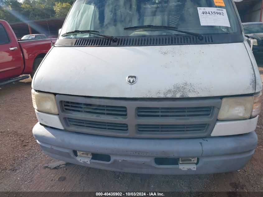 2B7HB21X6SK505319 1995 Dodge Ram Van B2500