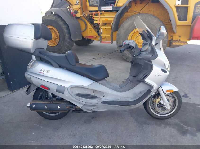 2007 Piaggio X9 Evolution 500 VIN: ZAPM270W175002005 Lot: 40435903