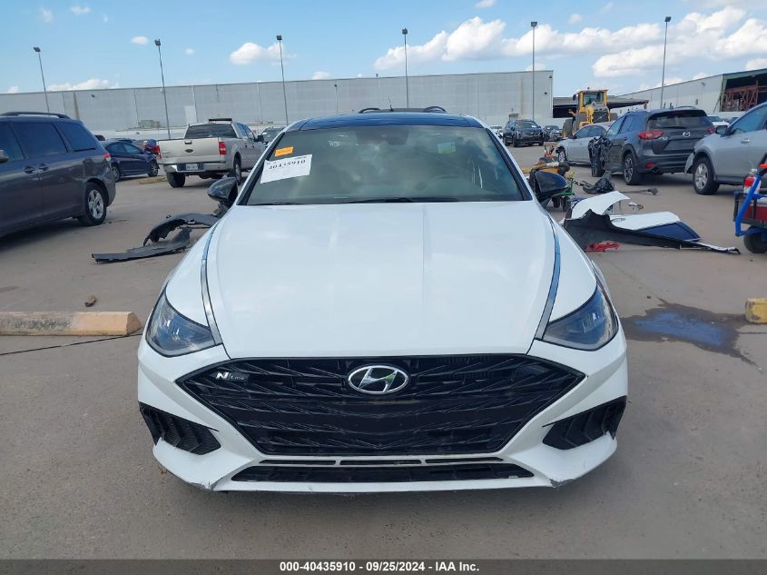 2021 Hyundai Sonata N Line VIN: 5NPEK4JC6MH111824 Lot: 40435910