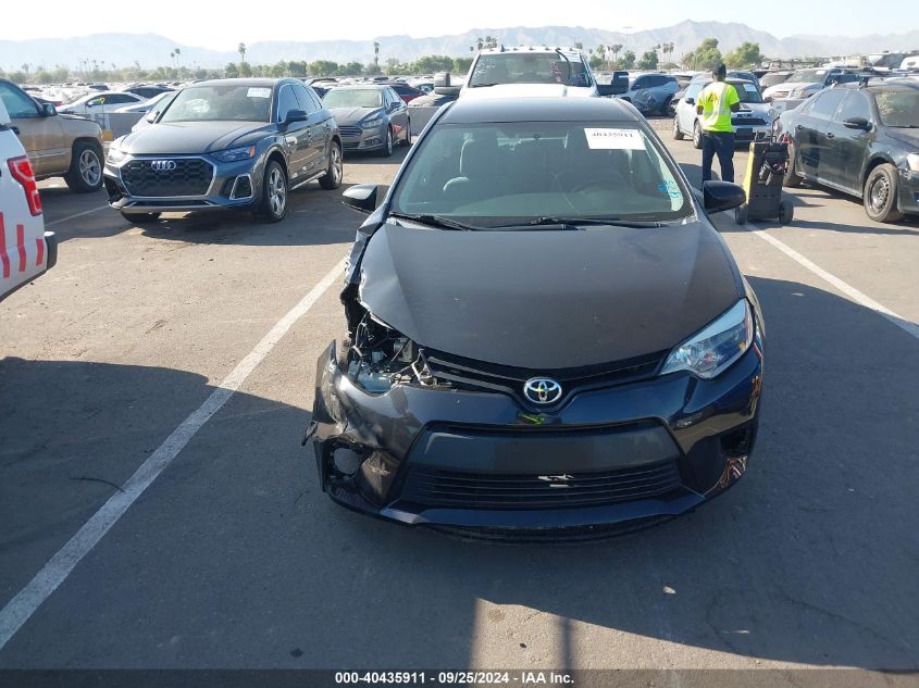 2016 Toyota Corolla L VIN: 5YFBURHE1GP485444 Lot: 40435911