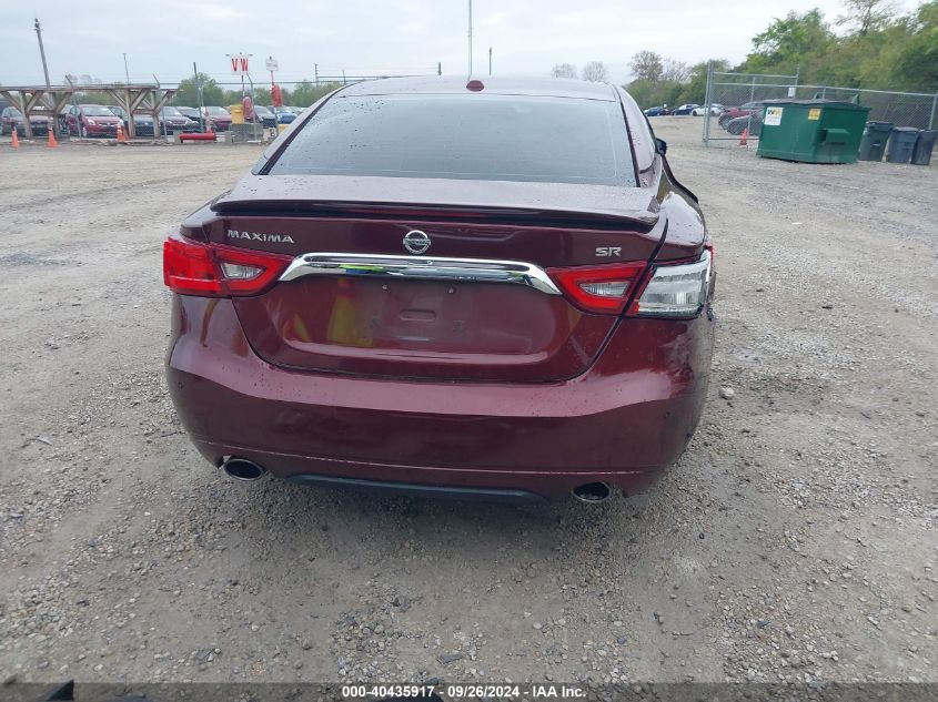 1N4AA6AP4GC431889 2016 Nissan Maxima 3.5 Sr