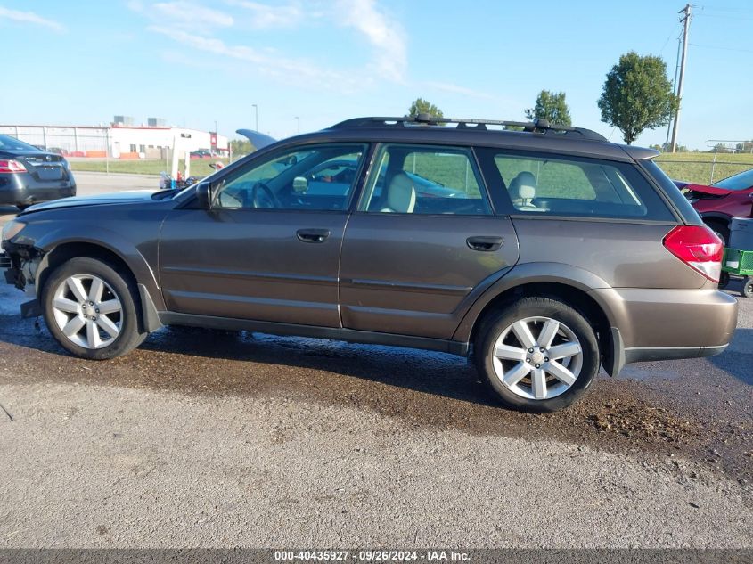 2009 Subaru Outback 2.5I VIN: 4S4BP61C397344034 Lot: 40435927