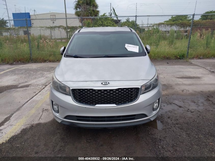 KNDMC5C13F6044056 2015 Kia Sedona Ex/Sx