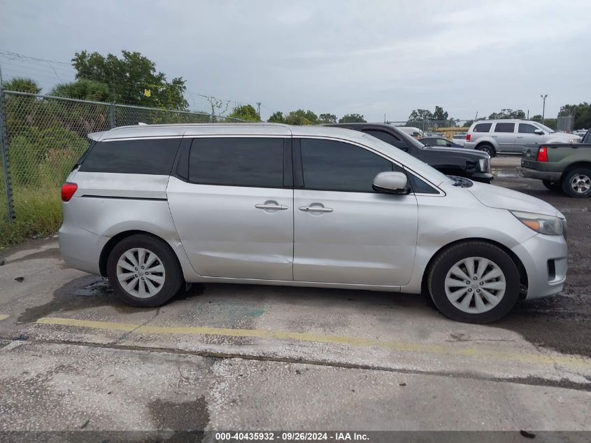 KNDMC5C13F6044056 2015 Kia Sedona Ex/Sx