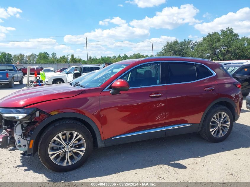 2023 Buick Envision Preferred Fwd VIN: LRBAZLR43PD039071 Lot: 40435936