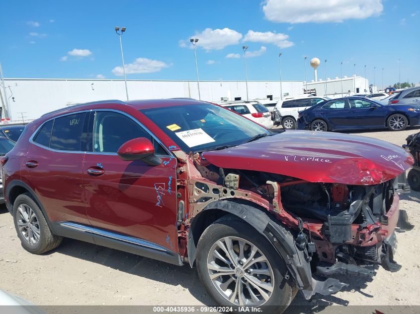 2023 Buick Envision Preferred Fwd VIN: LRBAZLR43PD039071 Lot: 40435936