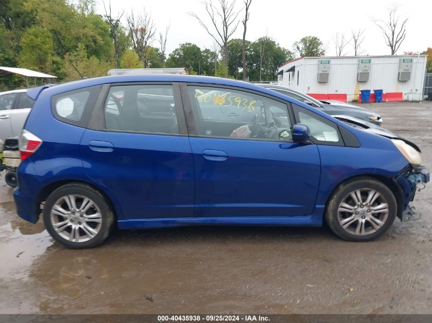 2010 Honda Fit Sport VIN: JHMGE8H41AC000433 Lot: 40435938