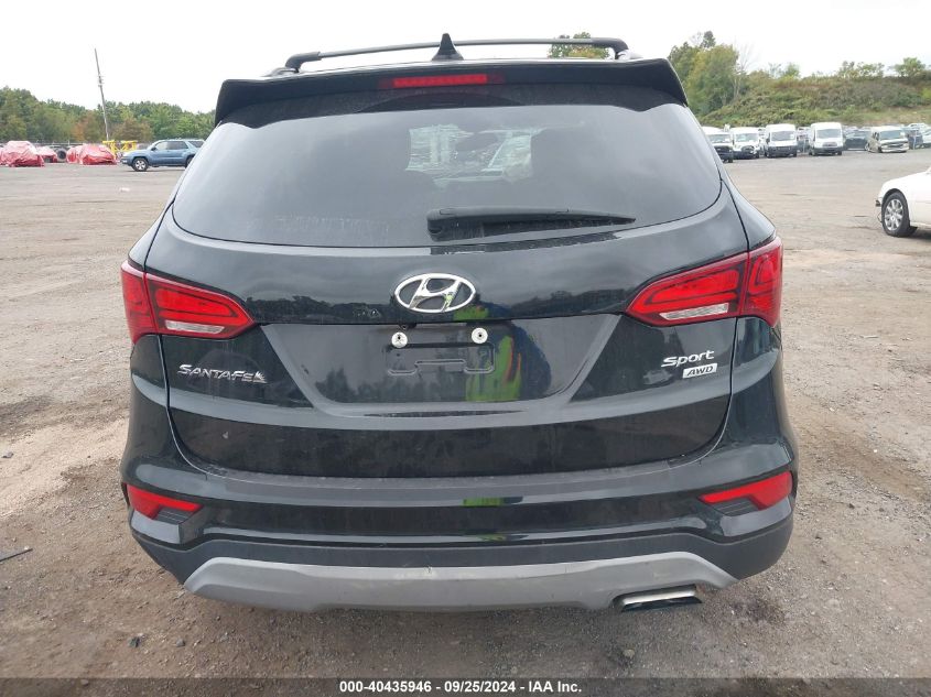 2018 Hyundai Santa Fe Sport 2.4L VIN: 5XYZUDLB1JG554921 Lot: 40435946