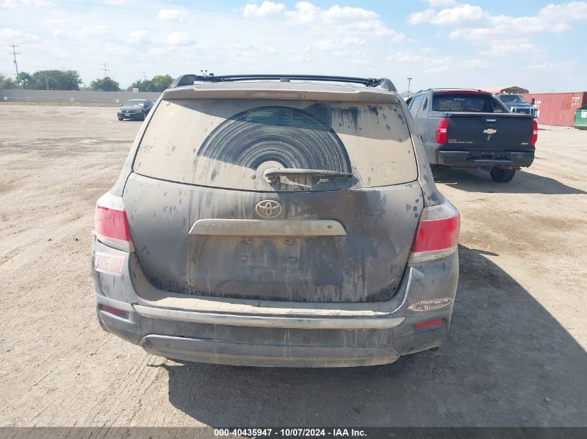 2012 Toyota Highlander Base V6 VIN: 5TDZK3EH3CS076928 Lot: 40435947