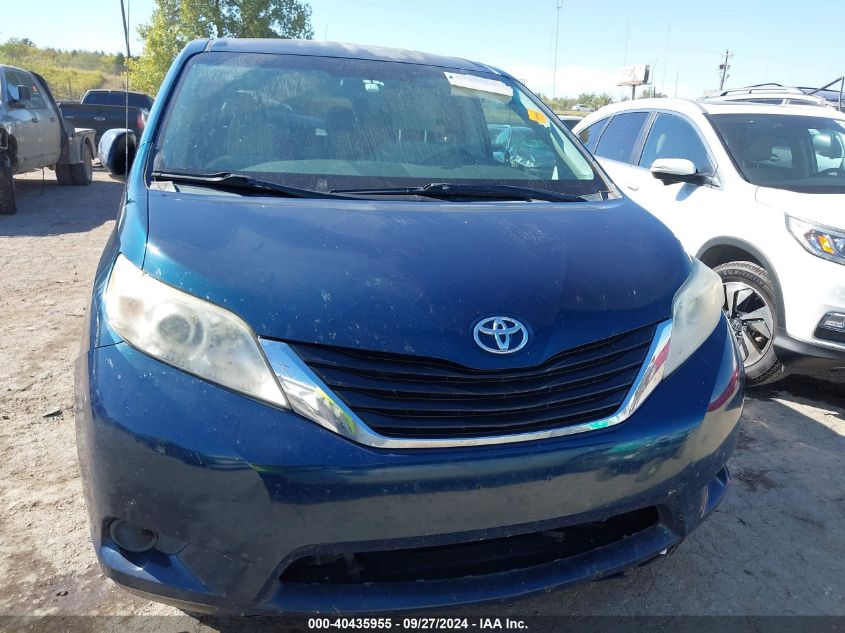 2011 Toyota Sienna Le VIN: 5TDKA3DCXBS006822 Lot: 40435955