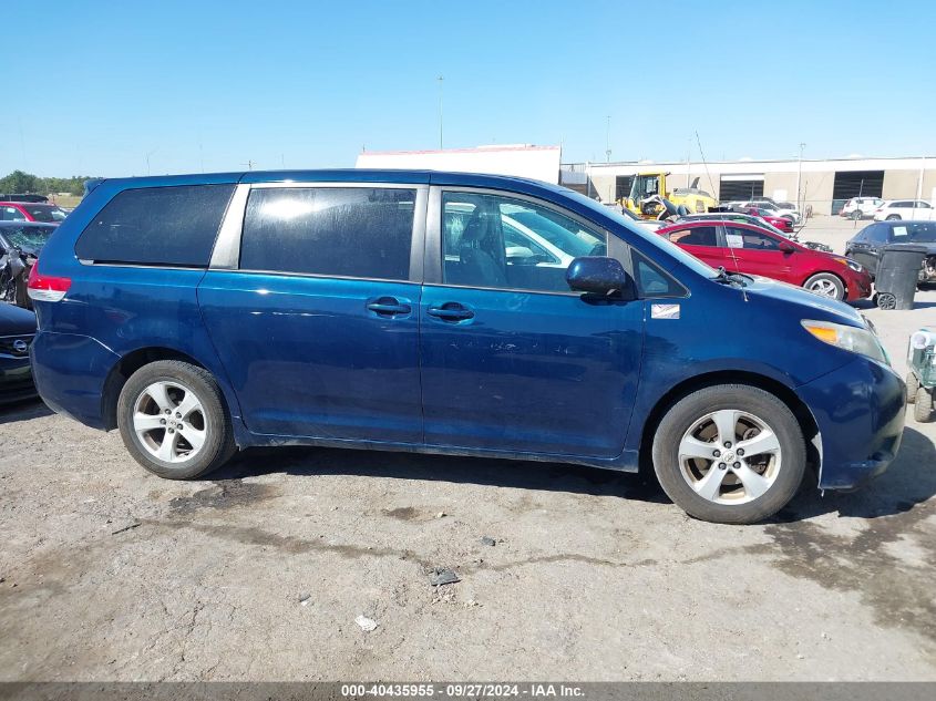 2011 Toyota Sienna Le VIN: 5TDKA3DCXBS006822 Lot: 40435955