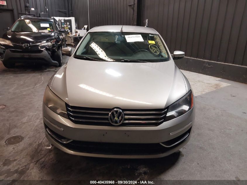 1VWAP7A34DC123433 2013 Volkswagen Passat 2.5L S