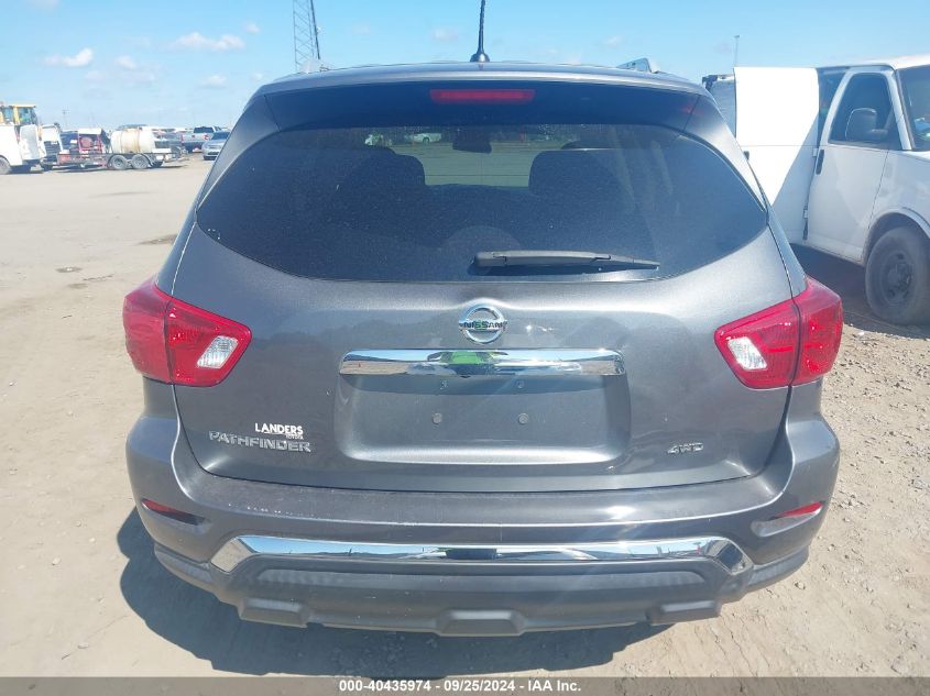 2018 Nissan Pathfinder S VIN: 5N1DR2MM5JC615512 Lot: 40435974