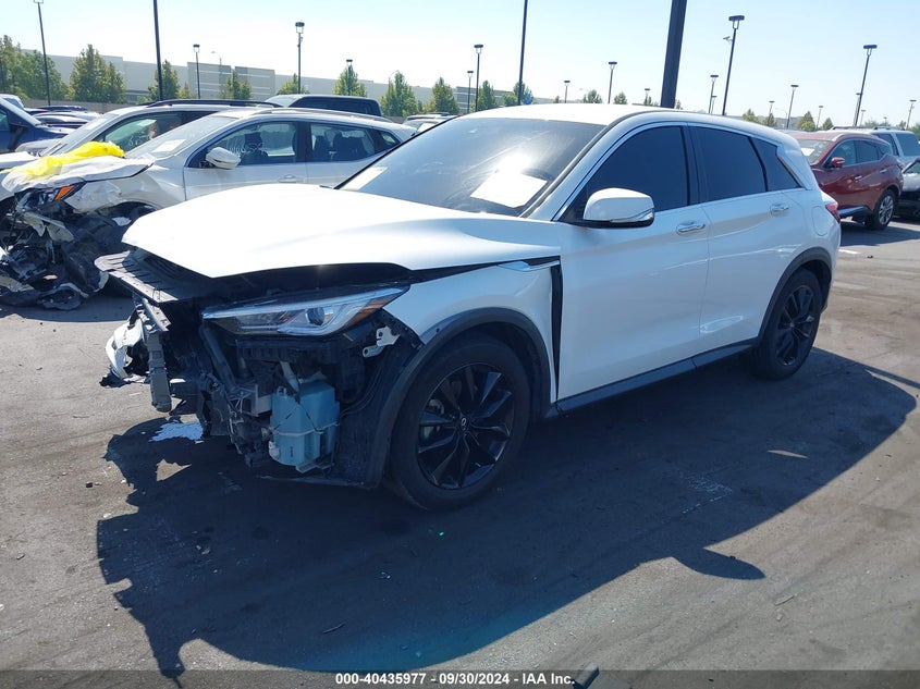VIN: 3PCAJ5AB8MF110039 2021 INFINITI QX50 PURE AWD