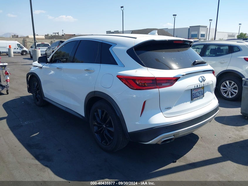 VIN: 3PCAJ5AB8MF110039 2021 INFINITI QX50 PURE AWD