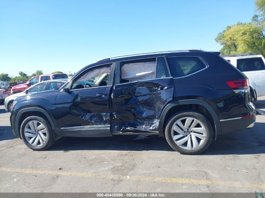 2021 Volkswagen Atlas 3.6L V6 Sel VIN: 1V2BR2CA1MC580862 Lot: 40435998