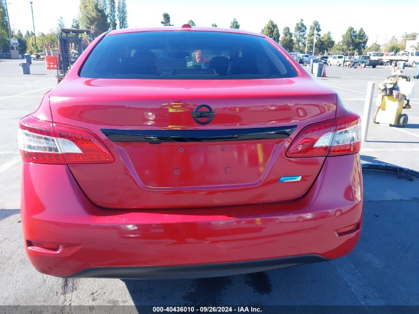 2014 Nissan Sentra Sl VIN: 3N1AB7AP0EY327663 Lot: 40436010