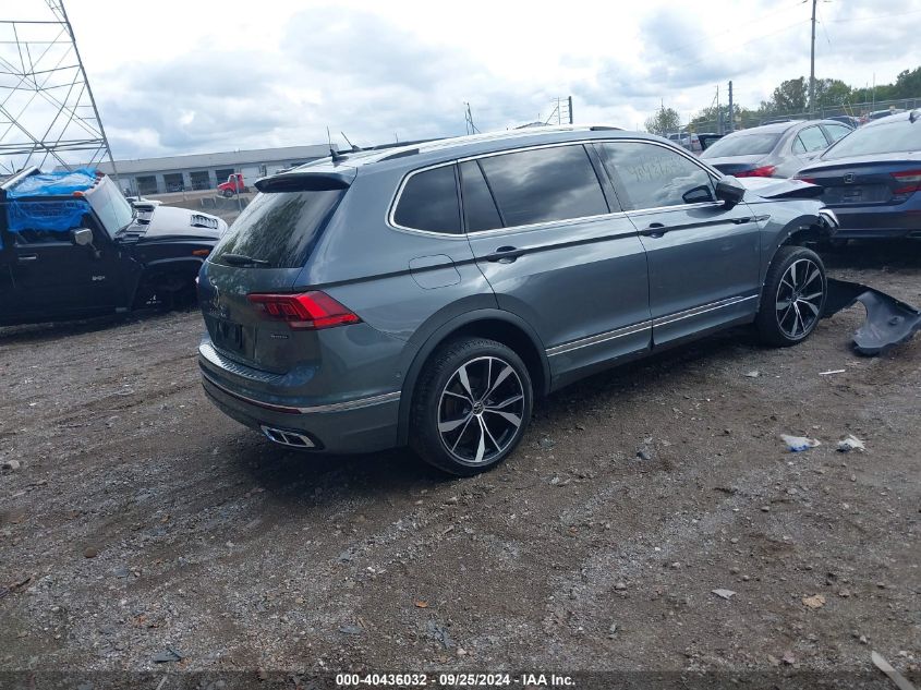 2022 VOLKSWAGEN TIGUAN SEL R-LINE - 3VV4B7AX7NM144263