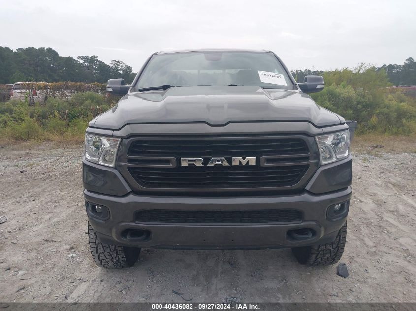 1C6SRFBT9KN600098 2019 Ram 1500 Big Horn/Lone Star Quad Cab 4X4 6'4 Box