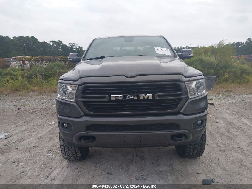 1C6SRFBT9KN600098 2019 Ram 1500 Big Horn/Lone Star Quad Cab 4X4 6'4 Box