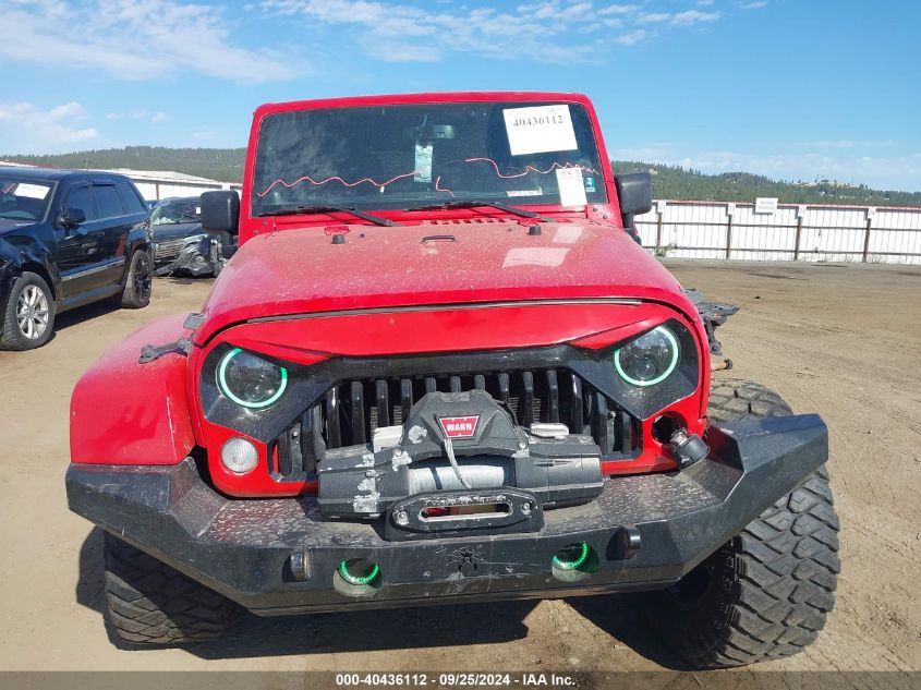 2014 Jeep Wrangler Unlimited Sahara VIN: 1C4BJWEG2EL264017 Lot: 40436112