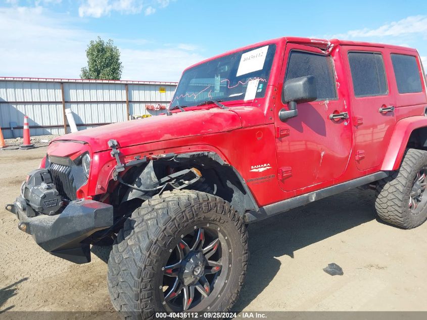 2014 Jeep Wrangler Unlimited Sahara VIN: 1C4BJWEG2EL264017 Lot: 40436112