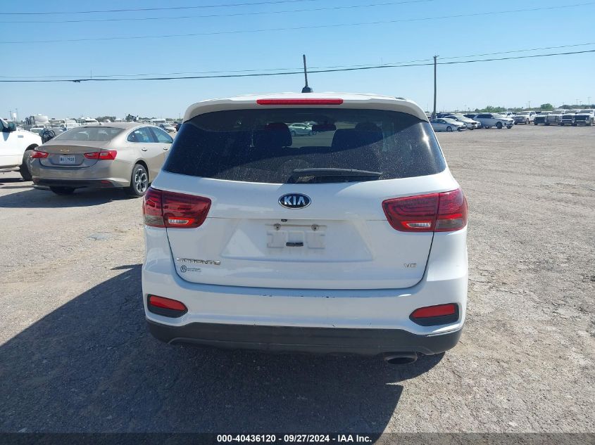 2020 Kia Sorento 3.3L Lx VIN: 5XYPGDA5XLG620753 Lot: 40436120