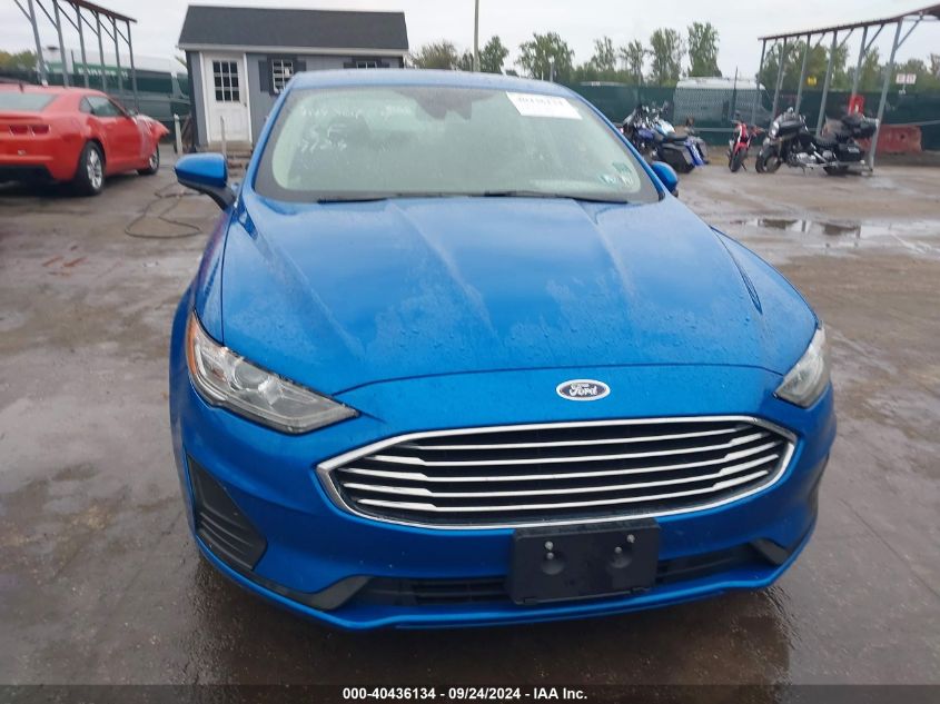 2019 Ford Fusion Hybrid Se VIN: 3FA6P0LU8KR194354 Lot: 40436134