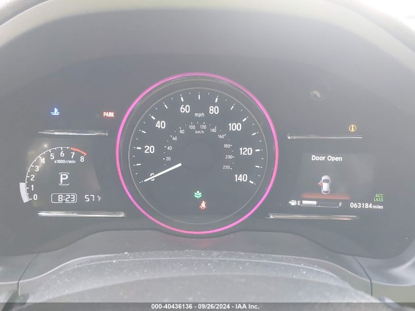 3CZRU5H76KM709259 2019 Honda Hr-V Exl