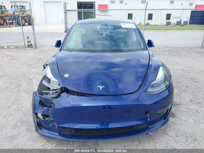 2023 Tesla Model 3 Rear-Wheel Drive VIN: 5YJ3E1EA9PF661978 Lot: 40436173