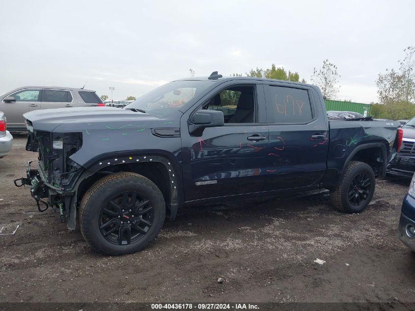 2024 GMC Sierra 1500 4Wd Short Box Elevation With 3Vl VIN: 1GTPUJEK1RZ117839 Lot: 40436178